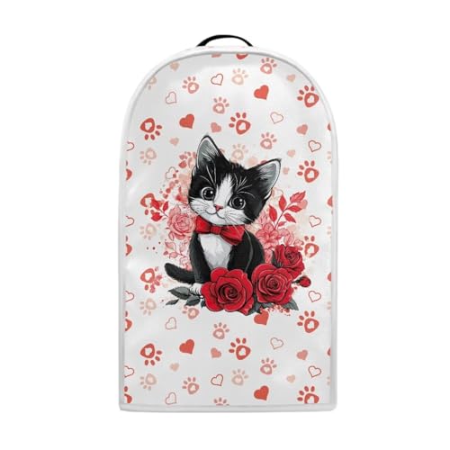 Heart Rose Cat