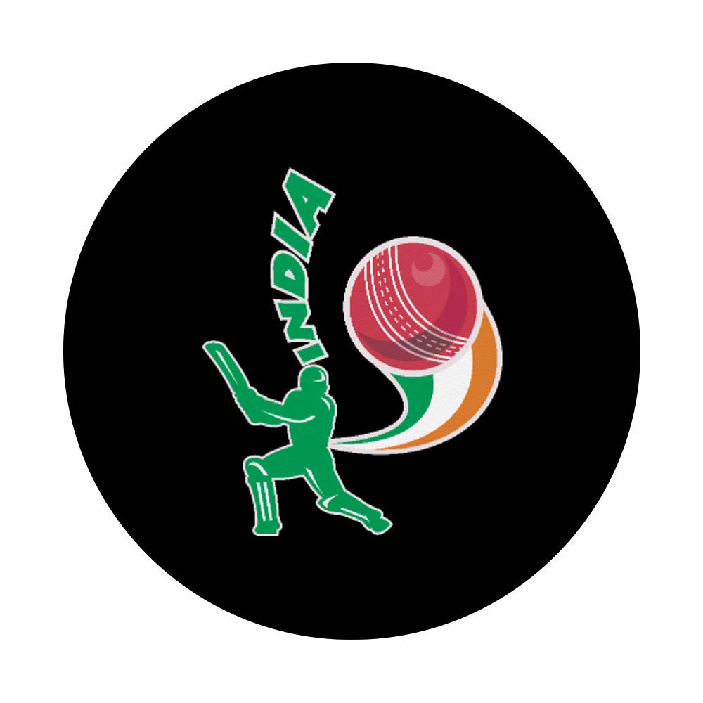 2019 India Cricket Jersey T-Shirt for Fans | Official International Cricket Team Apparel | PopSockets Phone Grip & Stand for iPhone & Android | Perfect for Cricket Matches & Daily Use
