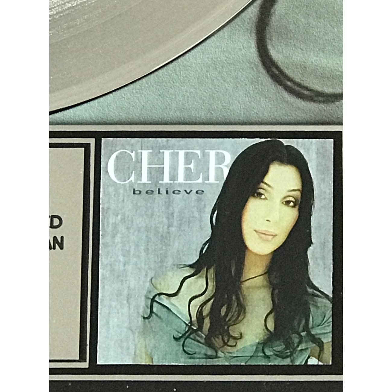 Cher Believe RIAA 3x Multi Platinum Album Award - Certified Music Collectible for Fans & Display (Perfect for Home Decor, Music Rooms & Collector Showcases)