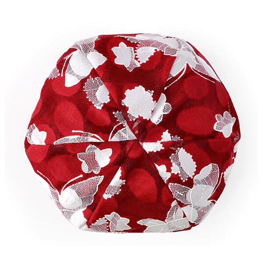 Glamorstar Floral Lace Beanie Hat - Soft Stretch Chemo Cap & Slouchy Turban Headwear for Women - Perfect for Cancer Patients, Winter Fashion & Everyday Comfort