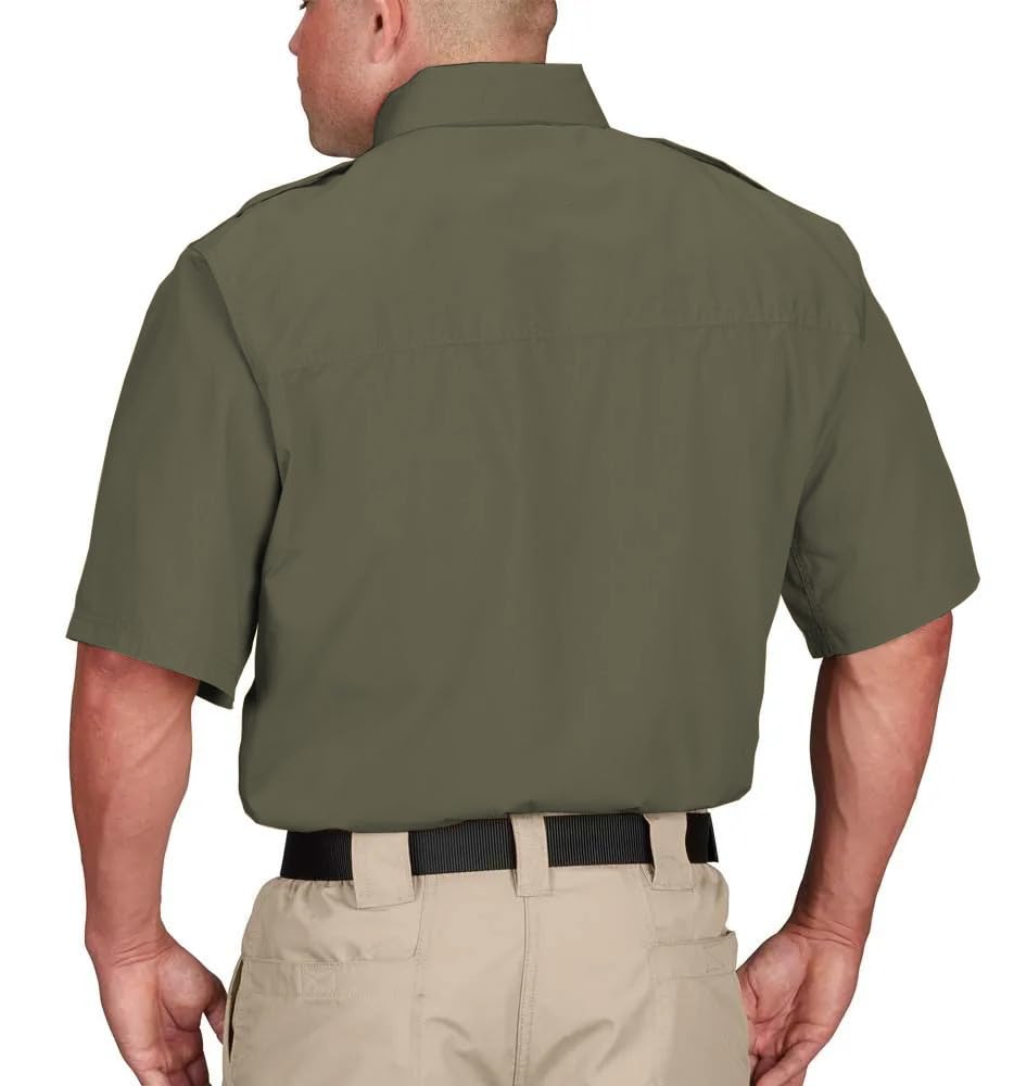 Propper Men's Tactical Short Sleeve Shirt - Military & Outdoor Performance Shirt for Hiking, Camping & Airsoft Activities