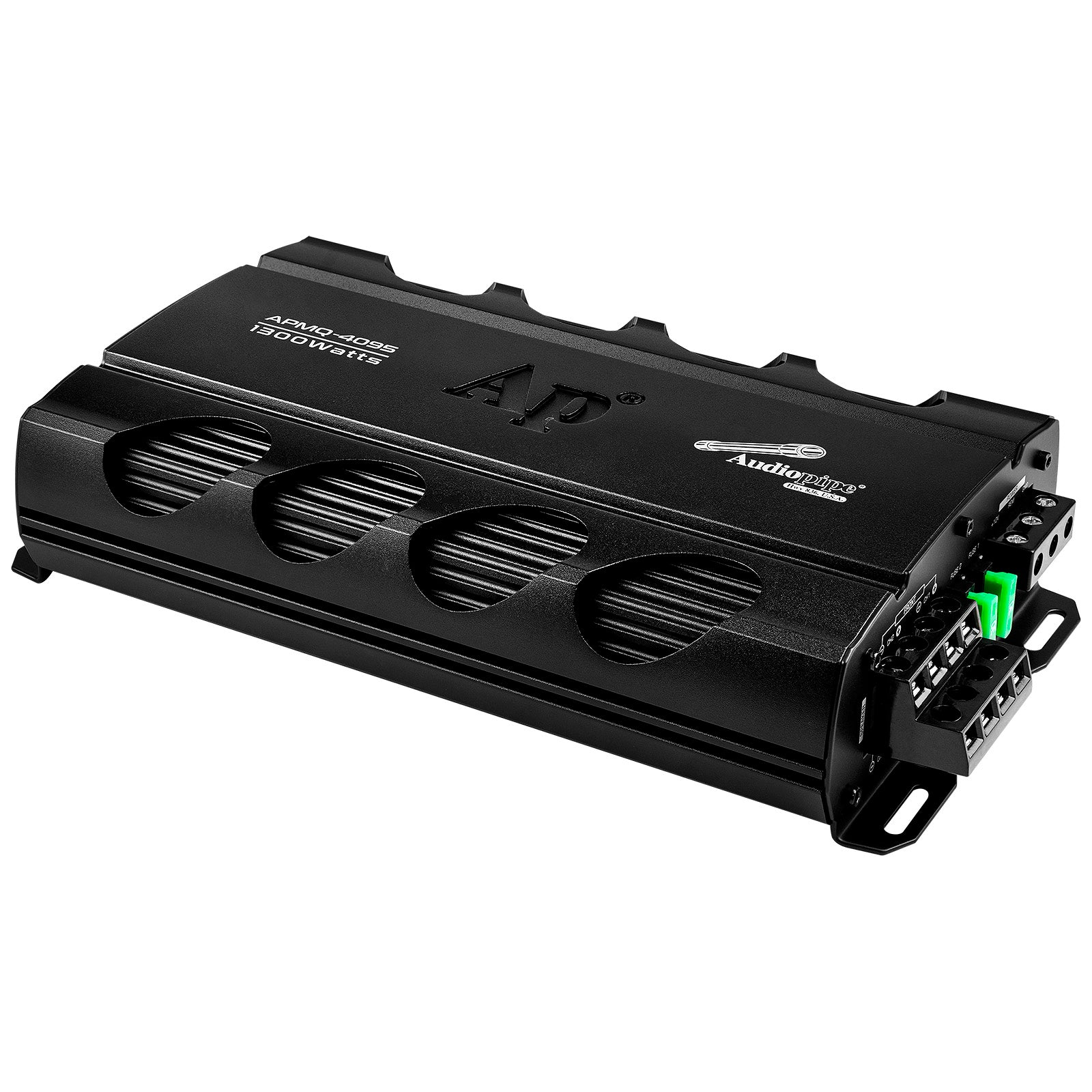 4 Channel Mini Class AB Mosfet Amplifier APMQ 4095 - Compact Hi-Fi Audio Power Amp for Car Stereo, Home Theater & DJ Equipment