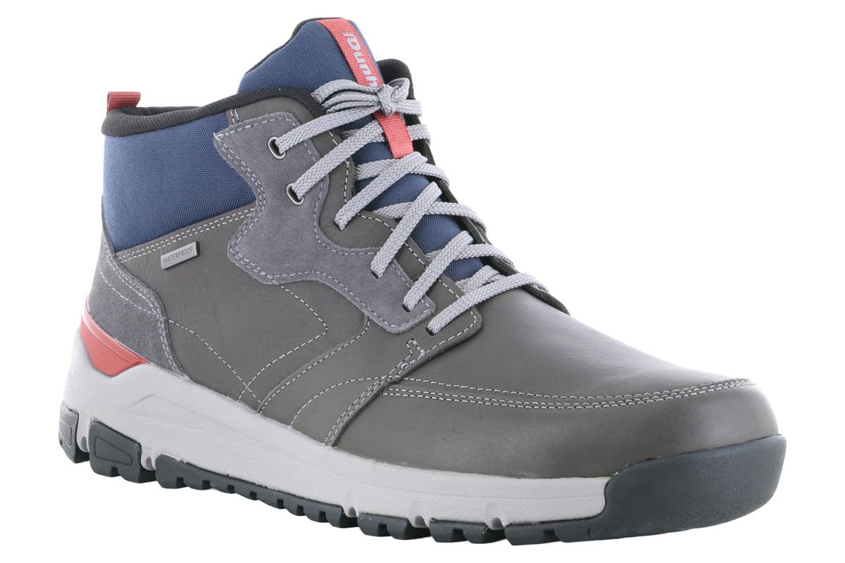 Dunham Glastonbury Mid Boots for Women - Waterproof Hiking Boots Grey - Perfect for Outdoor Adventures & Casual Wear