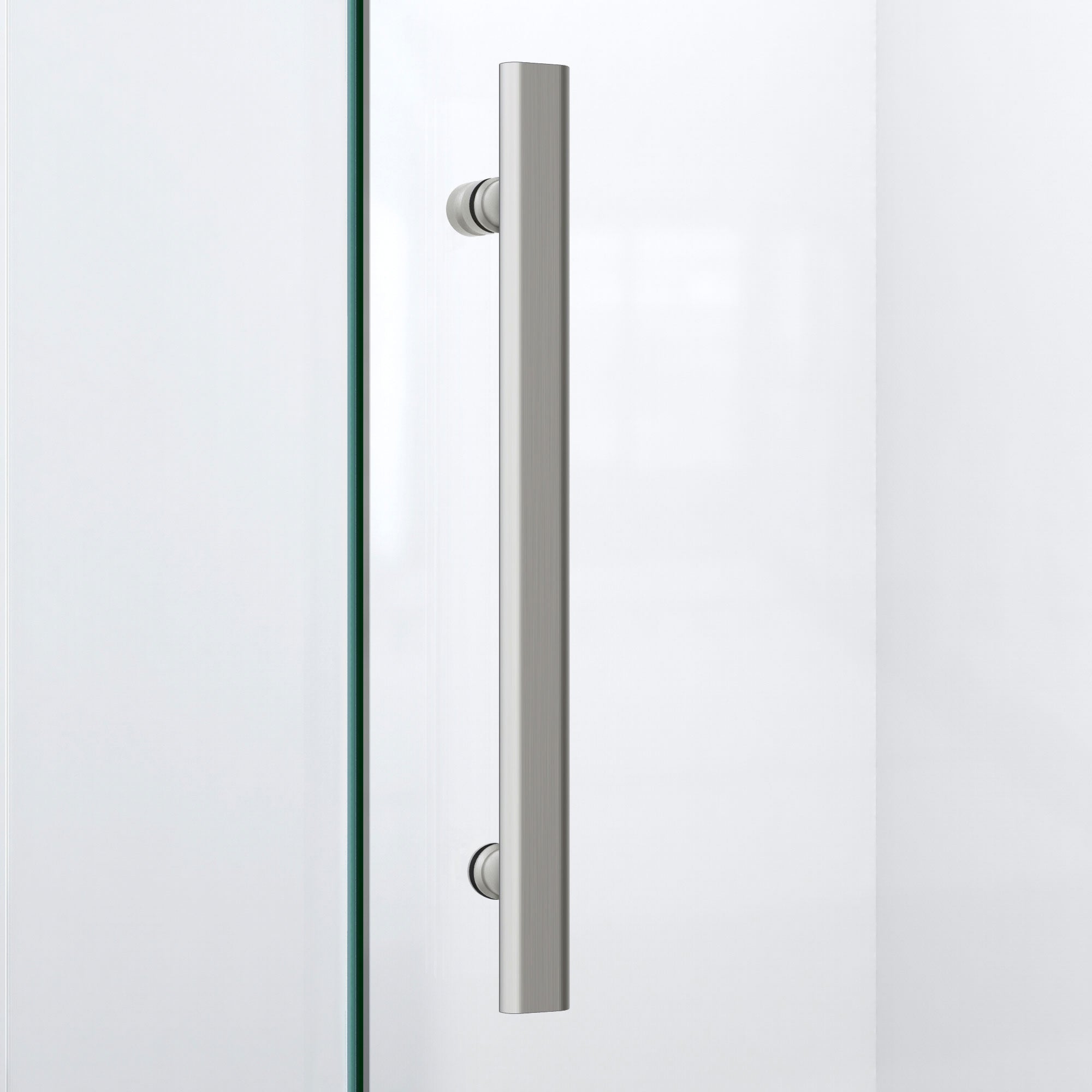 DreamLine Prism Lux 40x40x74.75 Inch Frameless Hinged Shower Enclosure with SlimLine Base Kit - Modern Bathroom Upgrade for Small Spaces & Luxury Homes