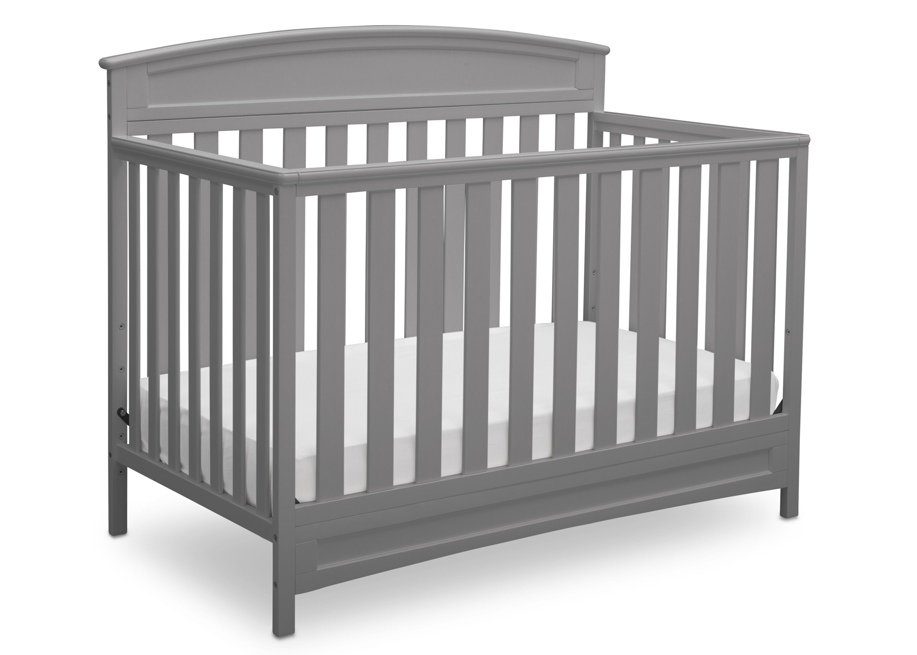 Lila 5-in-1 Convertible Baby Crib - Toddler Bed & Daybed with Adjustable Mattress Height | Perfect for Nursery, Bedroom & Guest Room