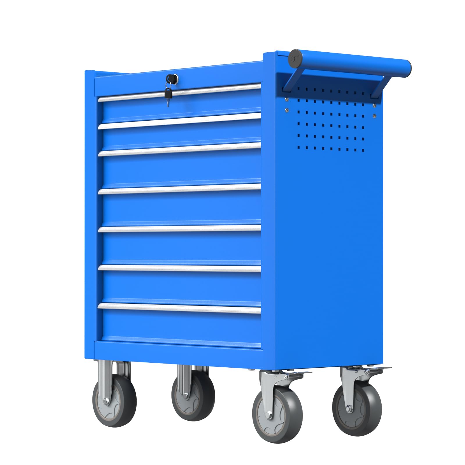 7-Drawer Heavy-Duty Rolling Tool Chest - Large Capacity Lockable Metal Tool Cabinet with Wheels for Mechanics & Garage Organization | Perfect for Automotive Repair, Workshop Storage & Home Garage Tools