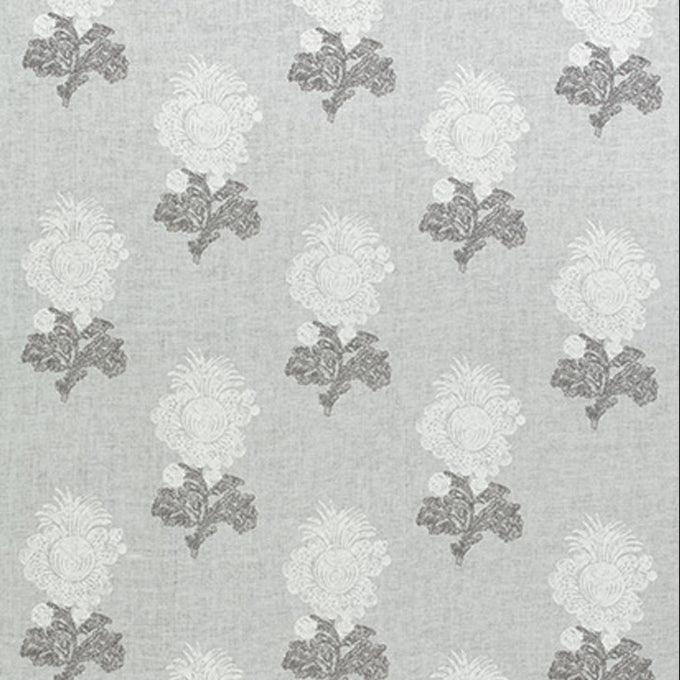 Aldith Floral Shams - Luxury Embroidered Floral Pillowcases Set of 2, 100% Cotton Decorative Bedding for Master Bedroom, Guest Room & Home Decor