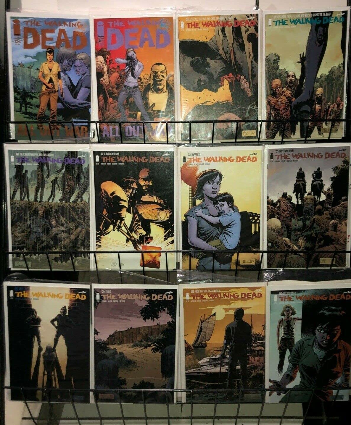 The Walking Dead Comics Issues 100-187 - Bagged & Boarded, 65 Different Variant Covers, NM 9.0+ Condition | Collectible Comic Books for Fans & Investors