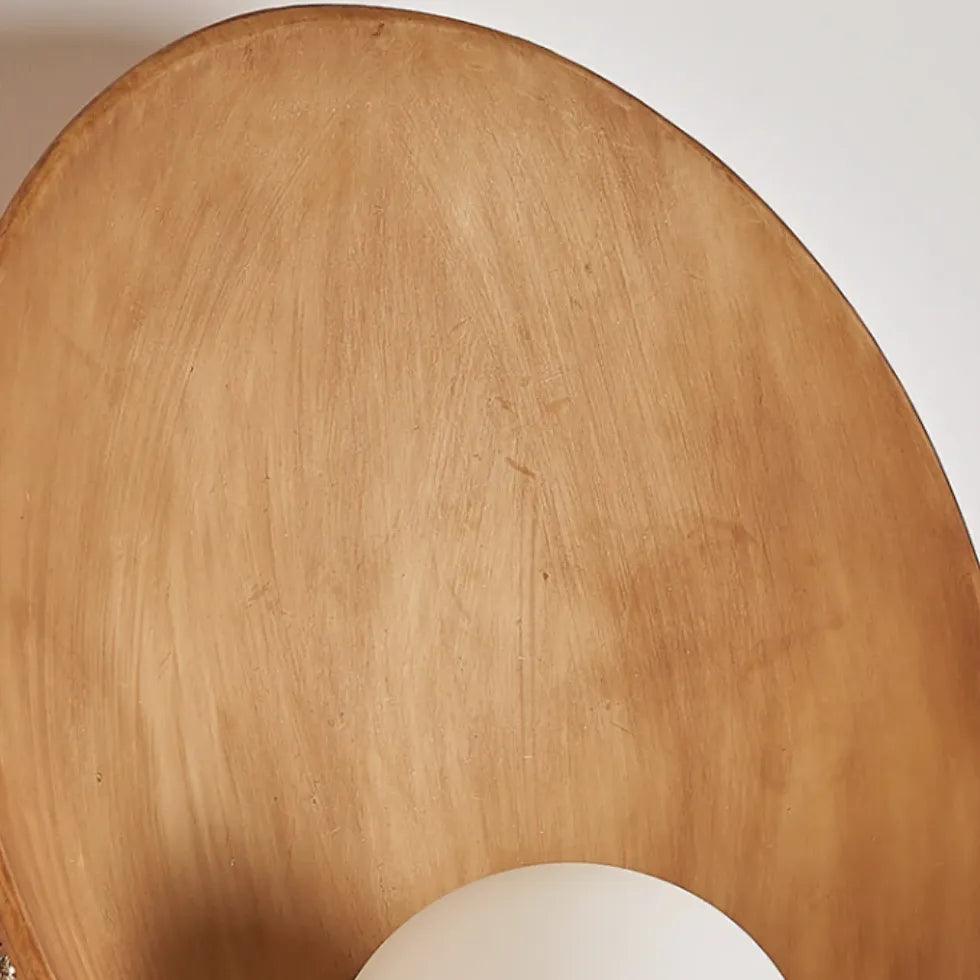 Modern Round Resin Wall Lights - Sleek & Stylish Indoor Lighting for Living Room, Bedroom, and Hallway Decor
