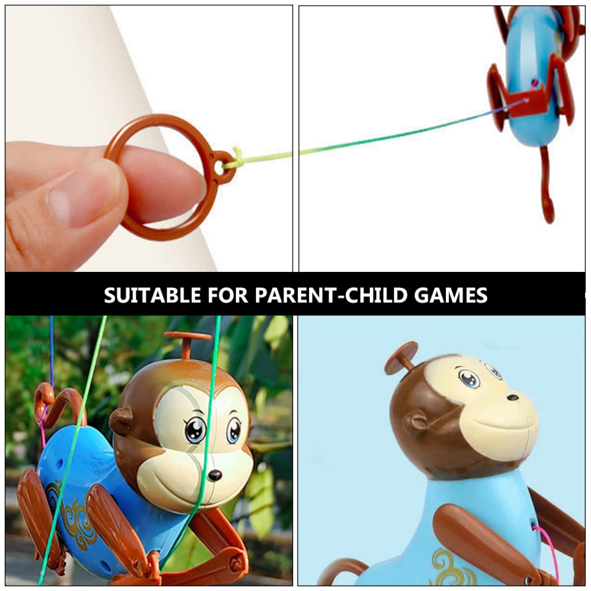 iBasenice Kids Climbing Toy - Fun Pulling Plaything for Toddlers & Kindergarten Children | Indoor & Outdoor Playtime Activity