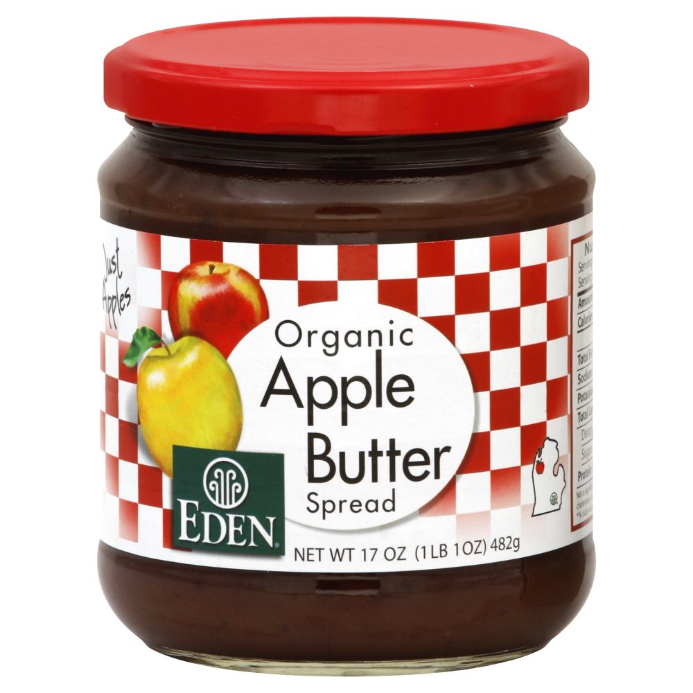 Organic Apple Butter by Eden Foods - All-Natural, No Preservatives - Perfect for Toast, Pancakes & Healthy Snacks
