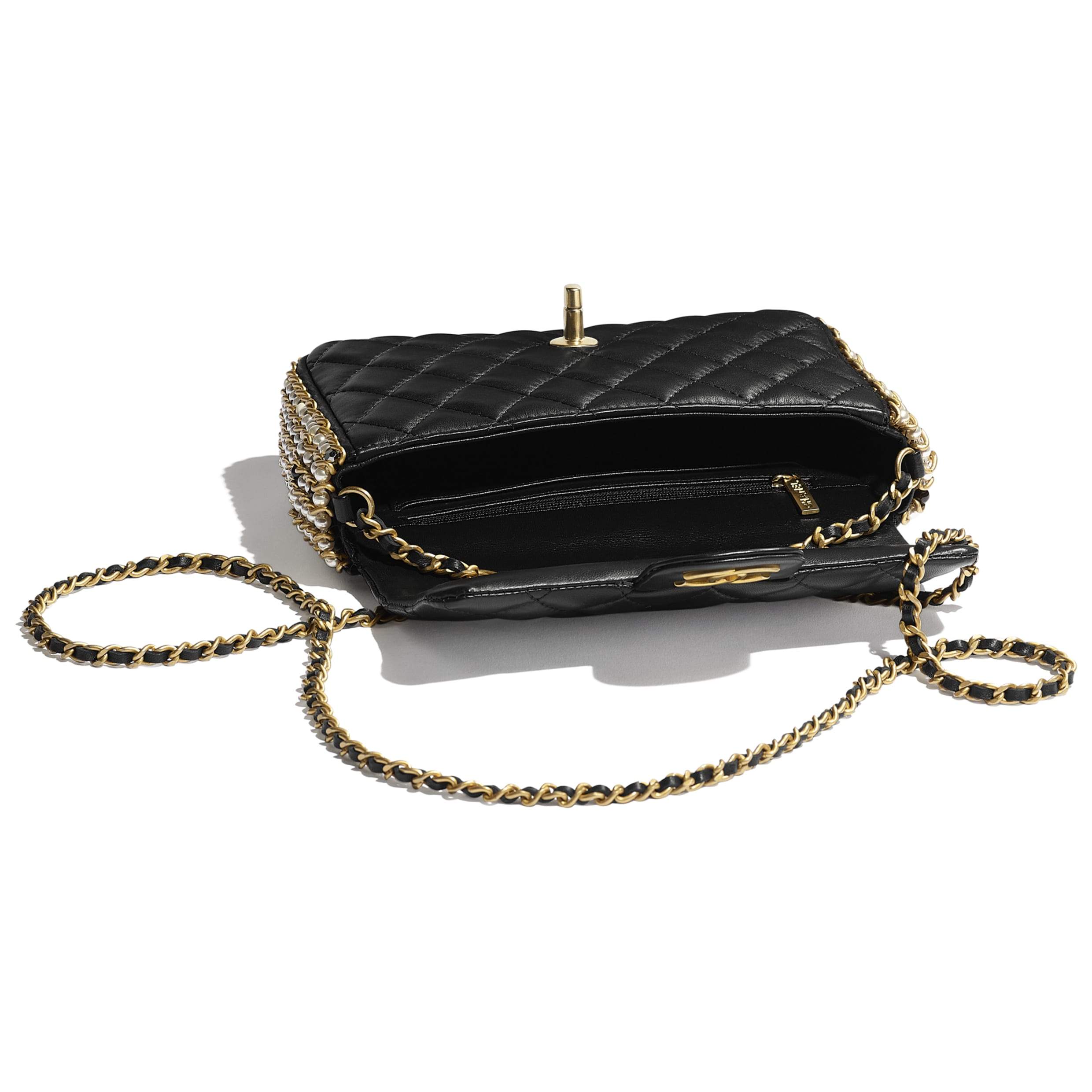 Chanel Classic Jumbo Double Flap Bag Black Gold Hardware - Luxury Designer Handbag for Women, Perfect for Evening Events & Special Occasions