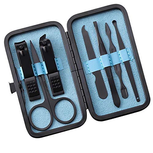Varwaneo 7Pcs Women's Nail Clippers Set - Durable Travel & Camping Kit for Perfect Nails