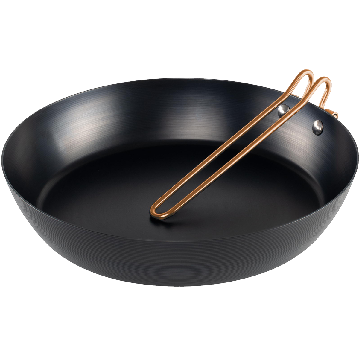 Premium Carbon Steel 10-Inch Frying Pan - Non-Stick Skillet for Professional & Home Cooking - Perfect for Searing, Frying & Sauteing - Induction Compatible Cookware
