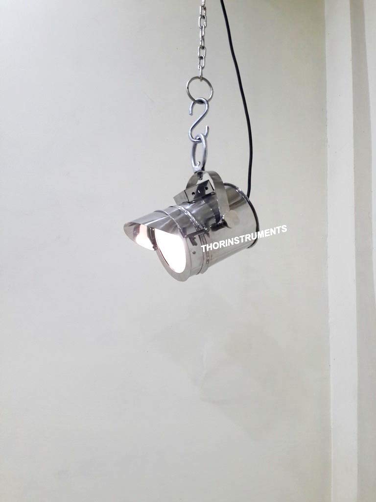 Vintage Nautical Ceiling Pendant Light - Rustic Hanging Lamp with Antique Design for Home Decor, Living Room, Bedroom, or Cabin Lighting - THOR INSTRUMENTS