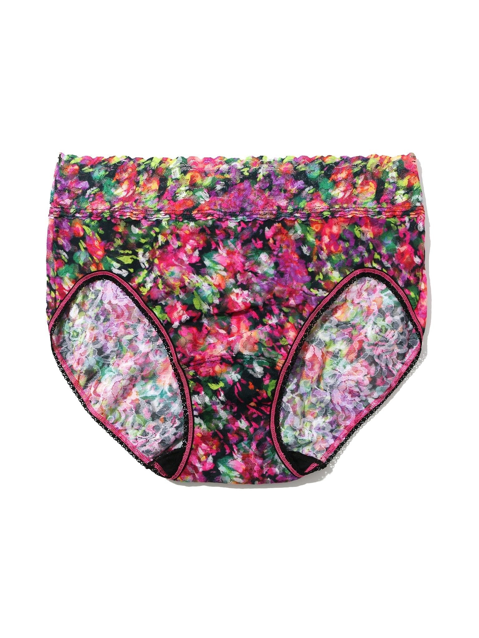 Printed Signature Lace® French Brief - Elegant Women's Underwear for Comfort & Style | Perfect for Everyday Wear, Special Occasions & Bridal Lingerie