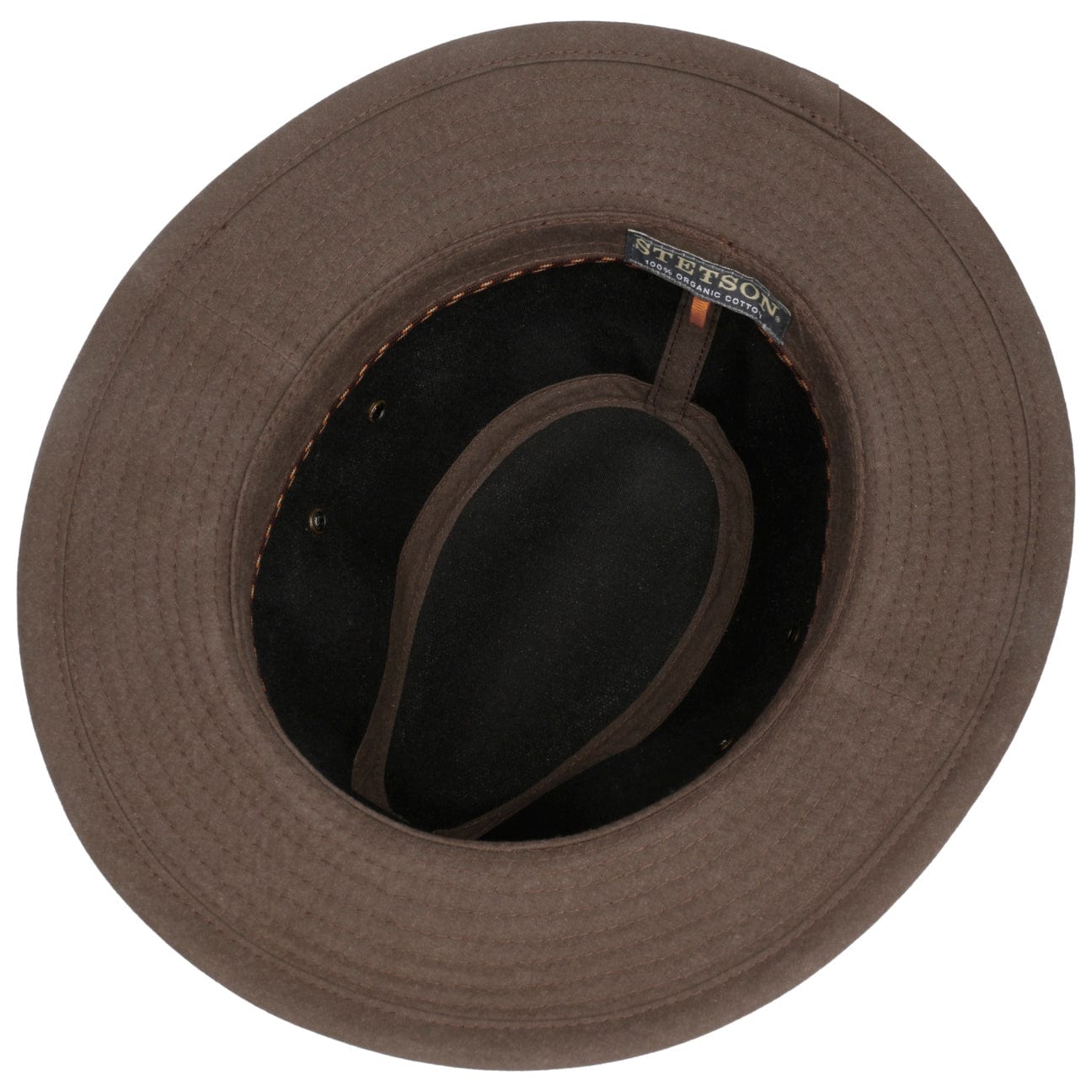 Stetson Organic Cotton Traveler Hat for Men & Women - Breathable Sun Protection for Outdoor Adventures, Hiking, and Beach Vacations