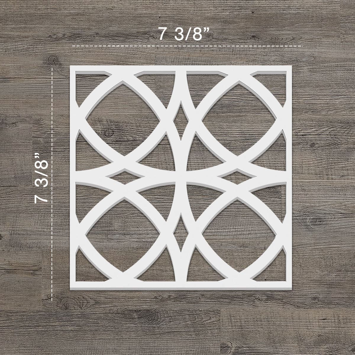 Fleetwood Fretwork Wall Panels - Decorative Wooden Wall Decor for Home & Office - Perfect for Living Room, Bedroom, and Interior Design