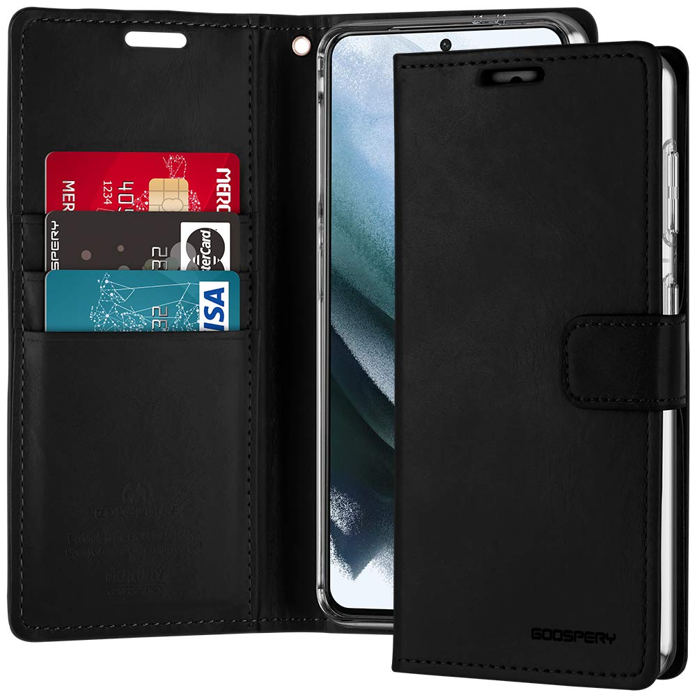 Premium PU Leather Stand Flip Card Holder Phone Case for Samsung Galaxy S21 Plus 6.7