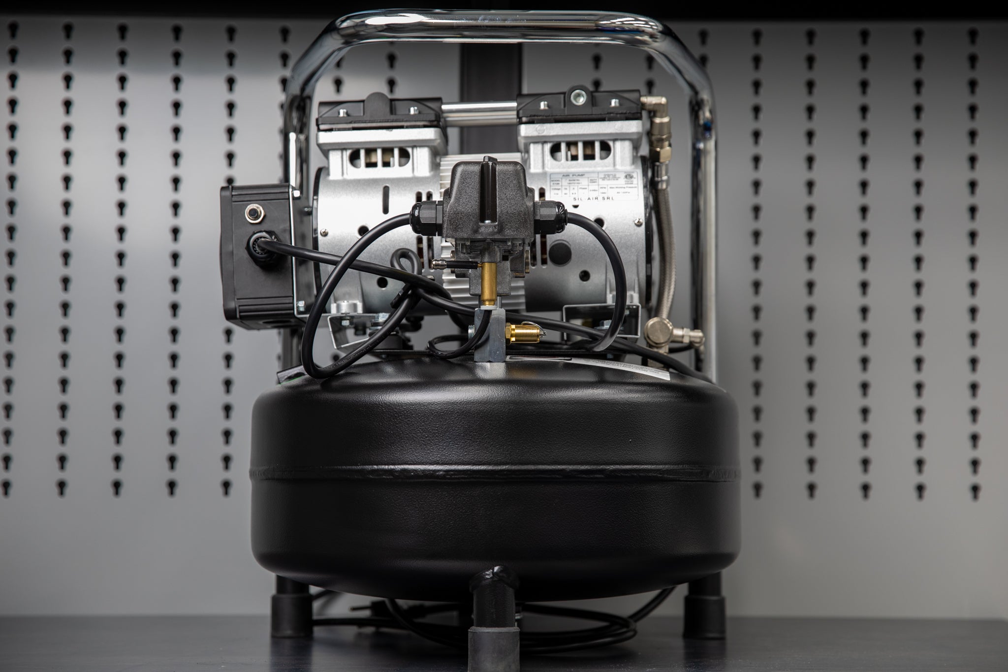 Werther PC 120/24 Quiet Wobble Piston Air Compressor - 12V DC, 24L/min Flow Rate for Automotive, DIY & Home Use - Perfect for Tire Inflation, Air Tools & Small Projects