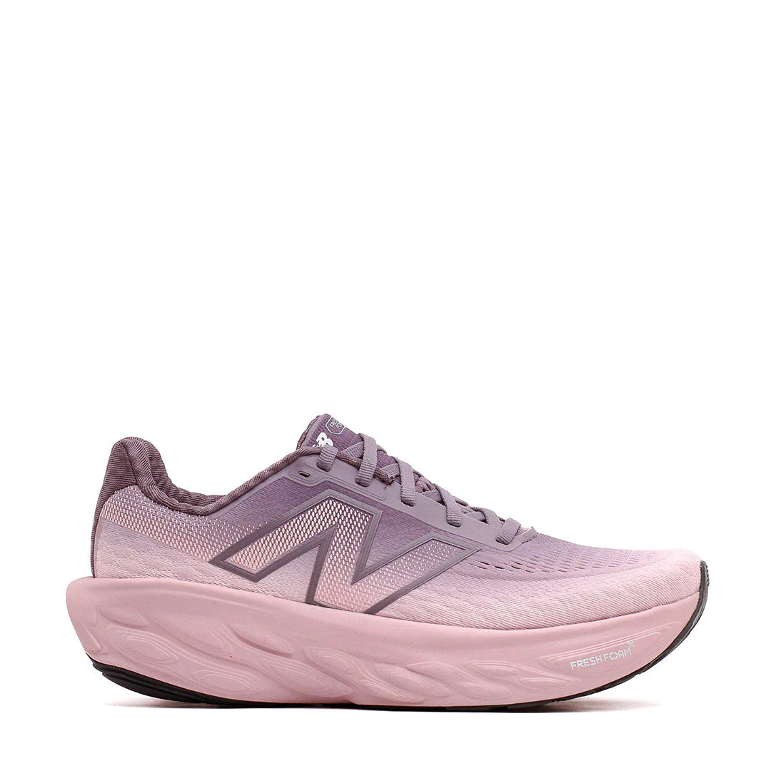 New Balance Women's Fresh Foam X 1080 v14 Running Shoes - Dark Ice Wine/Twilight Haze/Silver Metallic | Cushioned Comfort for Long Distance Running & Gym Workouts