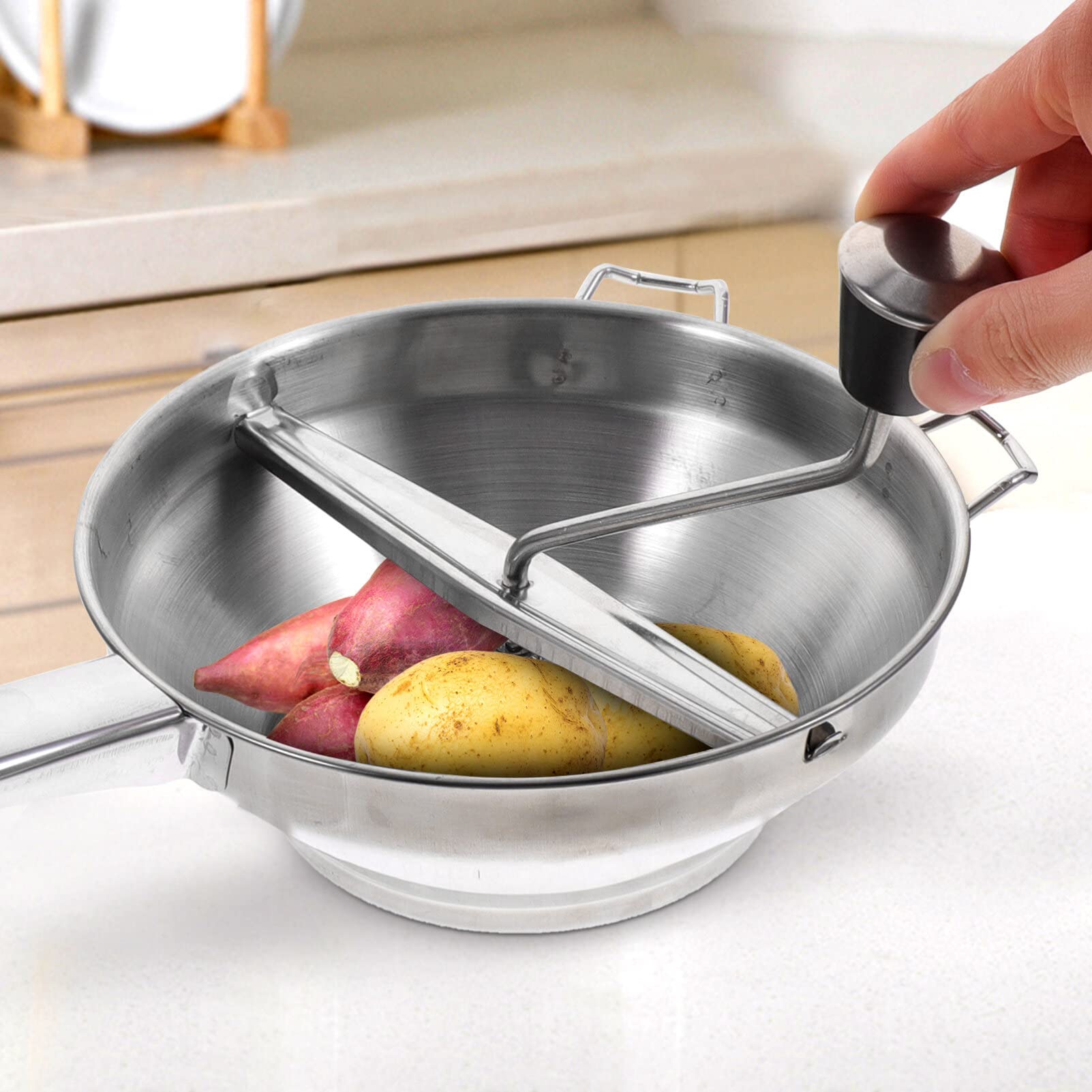 Premium Stainless Steel Rotary Food Mill - Perfect for Making Jams, Tomato Sauce, Applesauce, Purees & Mashed Potatoes | Ideal for Home Canning, Baby Food Prep & Professional Kitchens