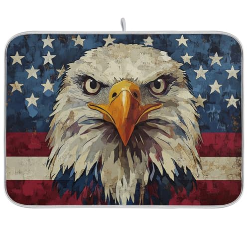 4th of July flag in Eagle Blue