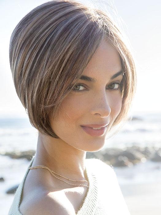 Emy Synthetic Lace Front Wig with Mono Top - Natural Looking Human Hair Wig for Women | Perfect for Daily Wear, Cosplay & Special Occasions