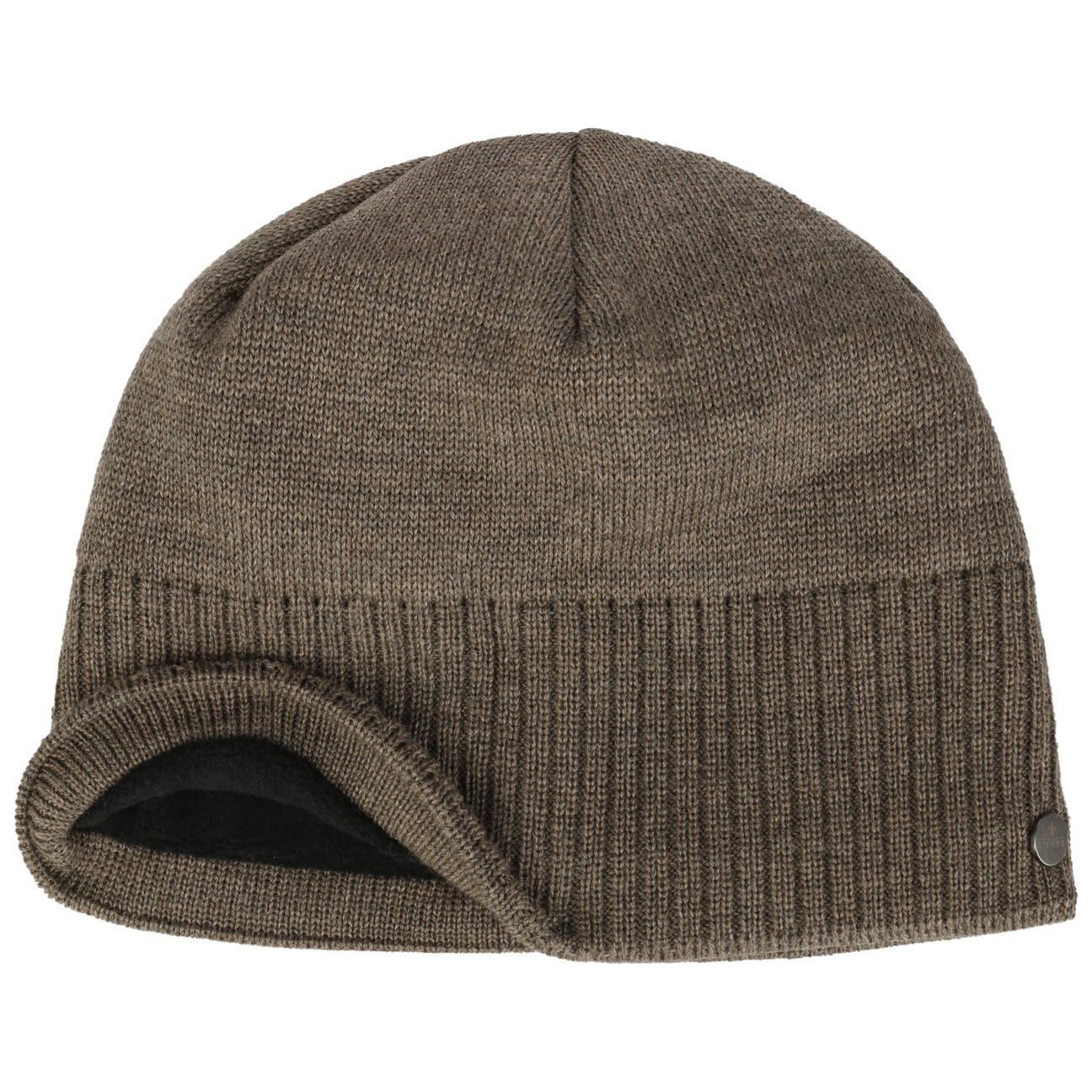 Lierys Fine Rip Merino Wool Beanie - Soft & Warm Winter Hat for Men & Women - Perfect for Skiing, Hiking & Outdoor Activities