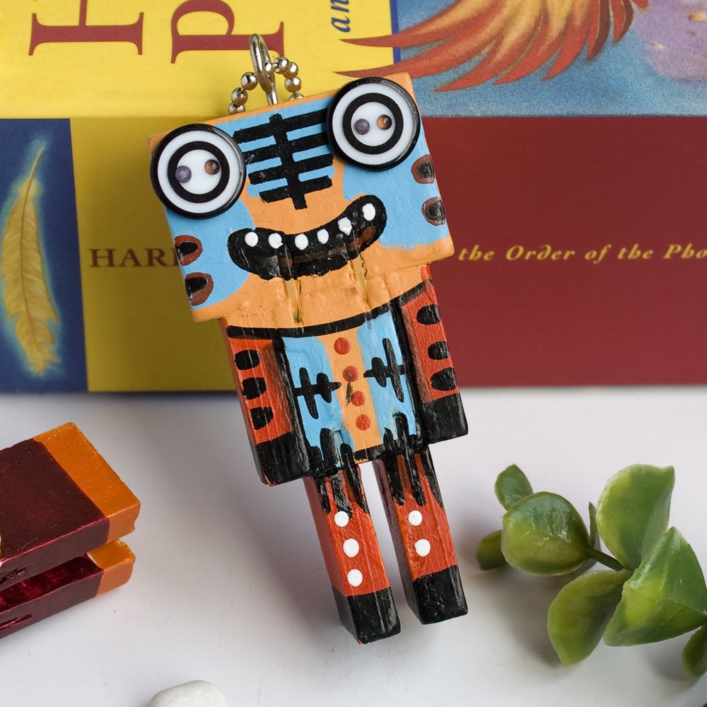 Rational Robot-F Phone Charm Strap - Cute Camera & Handbag Accessories for Smartphones, DSLR Cameras, Purses - Perfect for Selfies, Photography & Fashion