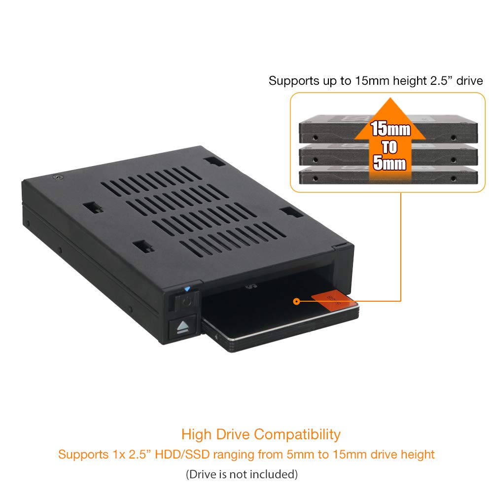 ICY DOCK MB521SP-B Trayless 2.5