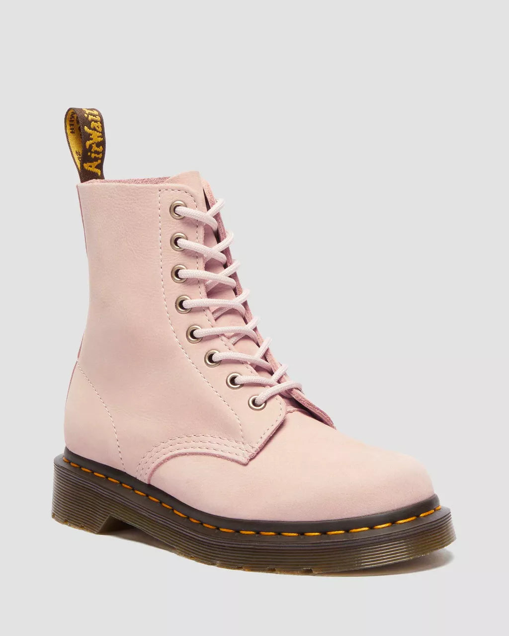 Dr. Martens 1460 Pascal Nubuck Leather Boots for Men & Women - Classic 8-Eye Ankle Boots for Everyday Wear, Work & Outdoor Adventures
