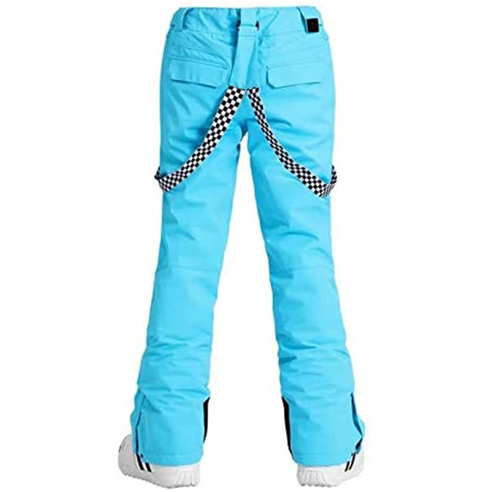 IMPHUT Women's Waterproof Ski Pants - Winter Snowboard Bib Overalls for Hiking & Snow Sports - Warm Insulated Snow Pants for Skiing, Snowboarding & Outdoor Activities