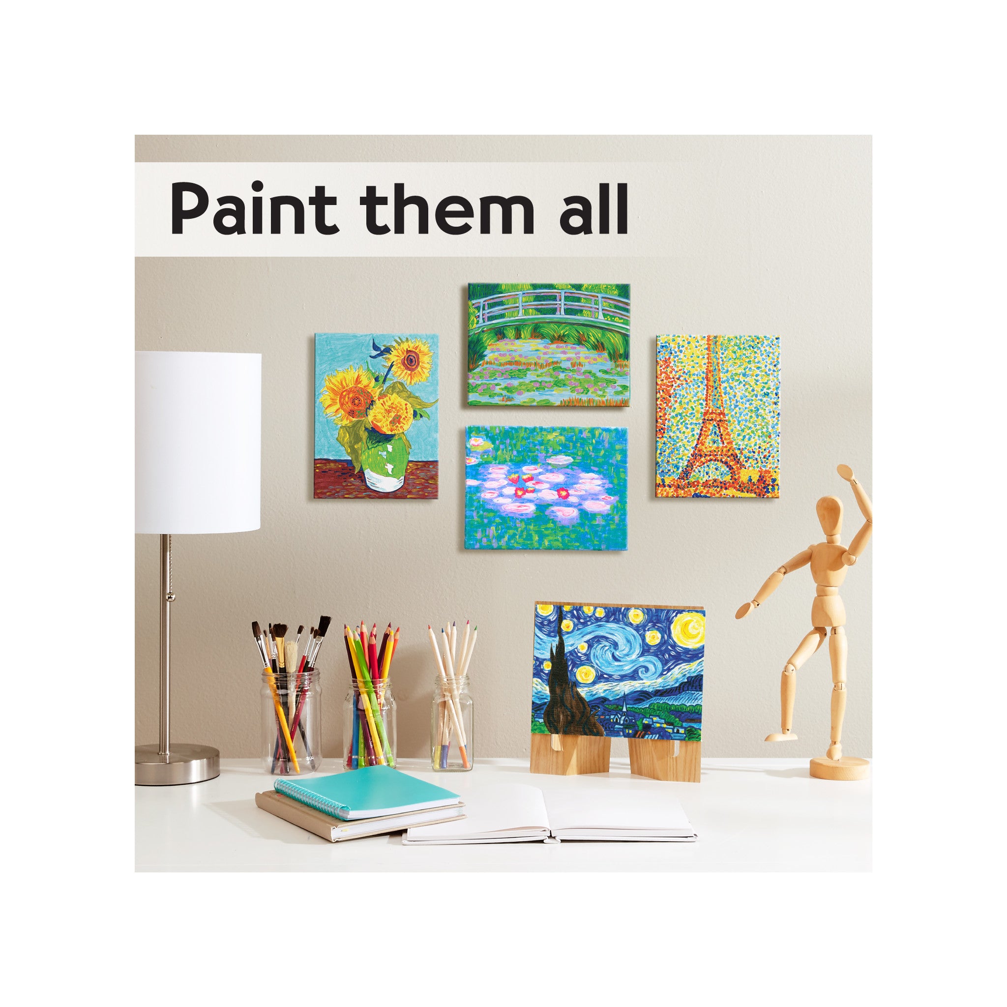 Sunflowers Paint by Numbers Kit - Museum Series #14314 | DIY Art for Adults & Beginners | Home Decor & Relaxation Activity