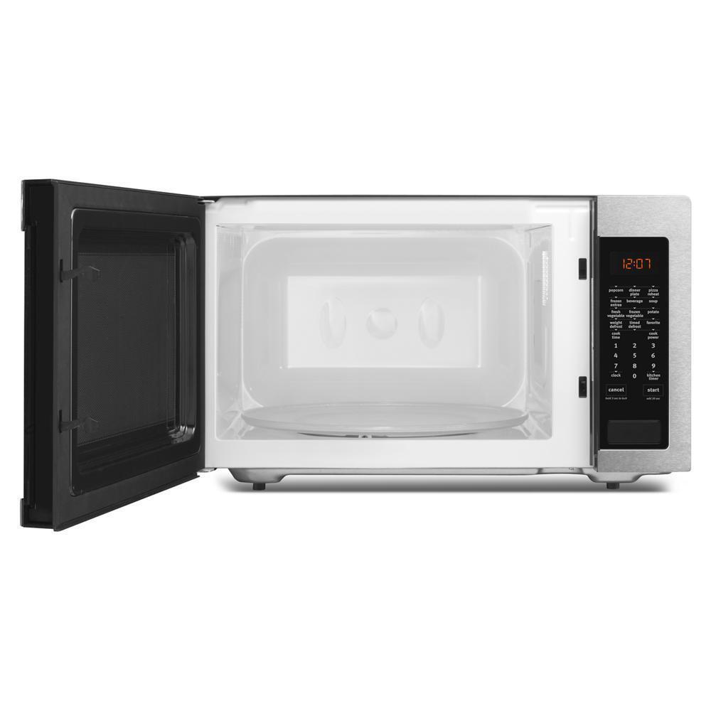 Amana UMC5225GZ 2.2 Cu. Ft. Compact Countertop Microwave Oven - Large Capacity for Small Kitchens, Dorms & Office Break Rooms