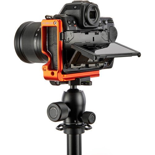 3 Legged Thing Zooey QD L Bracket for Nikon Z8 Camera (Copper) - Quick Release Plate for Tripod & Monopod, Perfect for Photography & Videography