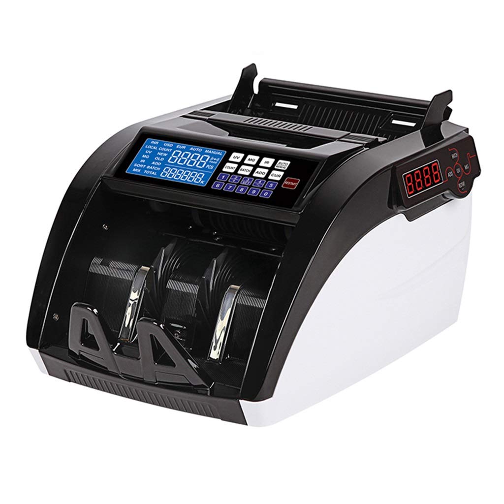 Best Money Counter Machine with Counterfeit Bill Detection - Supports USD, EUR, JPY, RMB & More | Fast & Accurate Cash Counting for Banks, Retail Stores & Businesses
