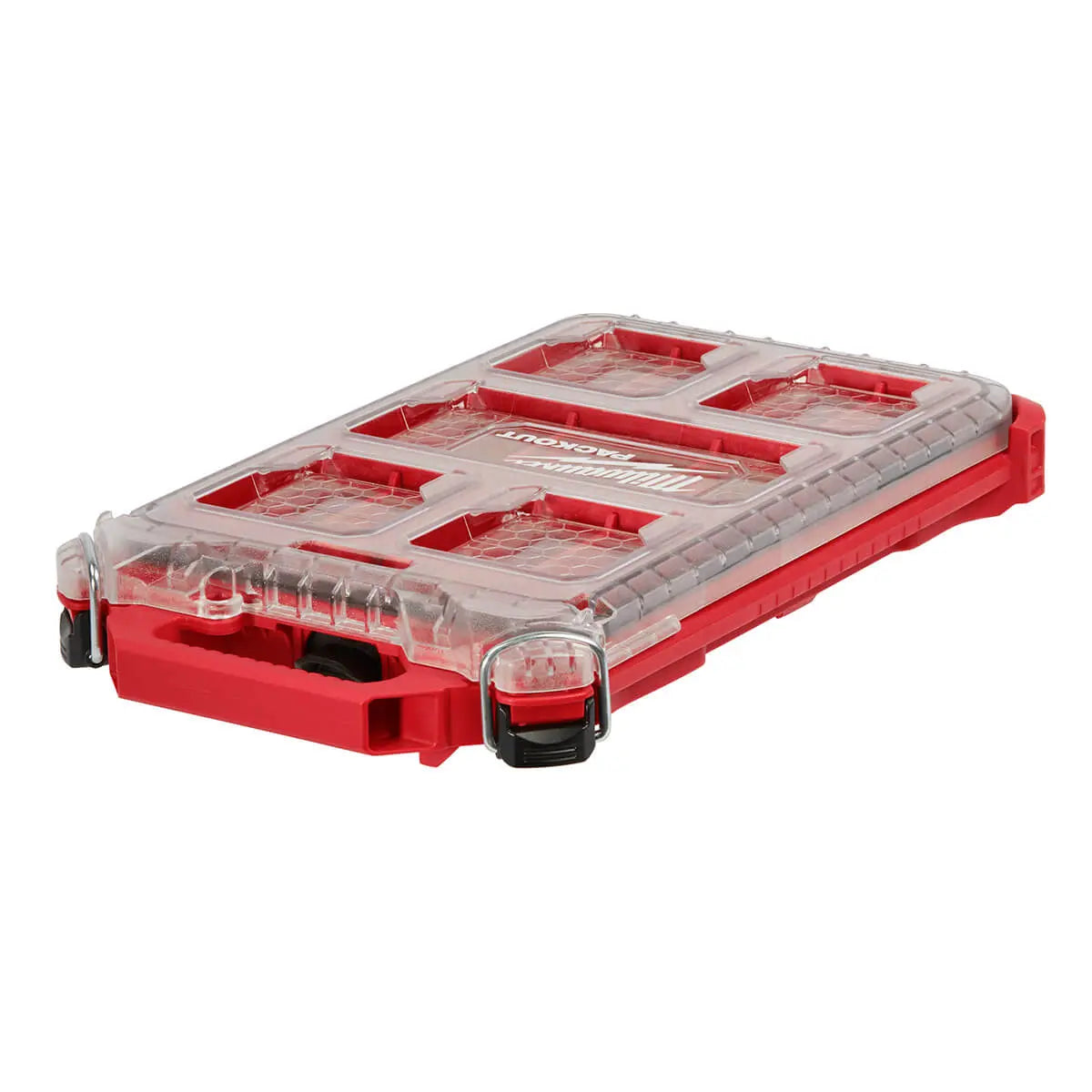 Milwaukee 48-22-8436 PACKOUT™ Compact Low Profile Organizer - Durable Tool Storage for Jobsite & Workshop Organization