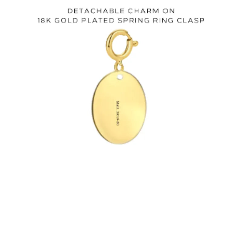 Personalized Engraved Charms with Detachable Clasp - Custom Name Jewelry for Necklaces & Bracelets - Perfect for Gifts, Anniversaries & Special Occasions