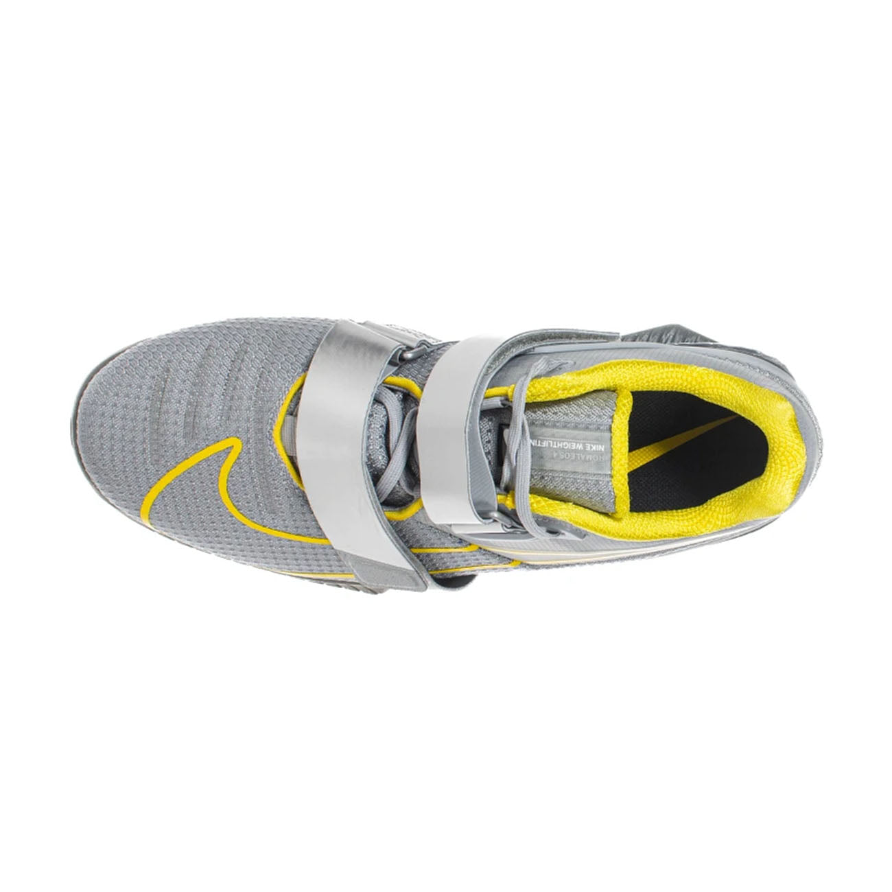Nike Romaleos 4 Weightlifting Shoes - Grey Lightning Color | Crossfit Training & Powerlifting Gym Shoes for Men & Women
