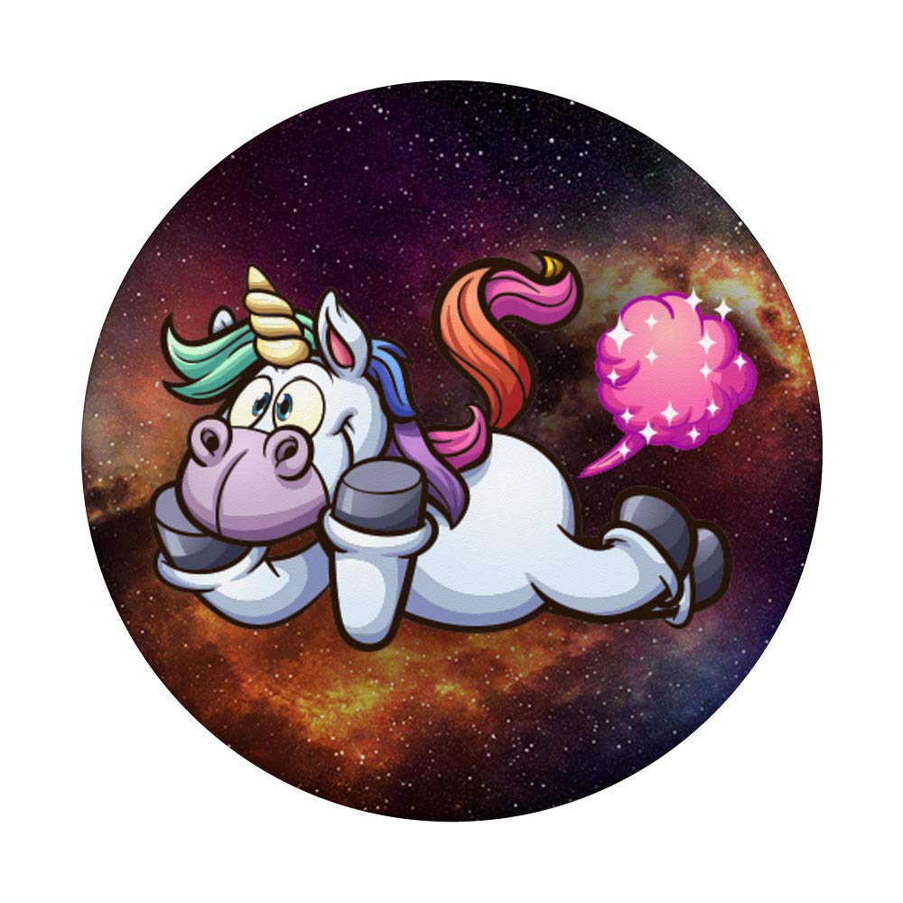 Funny Lazy Unicorn Galaxy Space Farting Plush Toy - Cute Stuffed Animal for Kids Room Decor, Birthday Gifts & Stress Relief