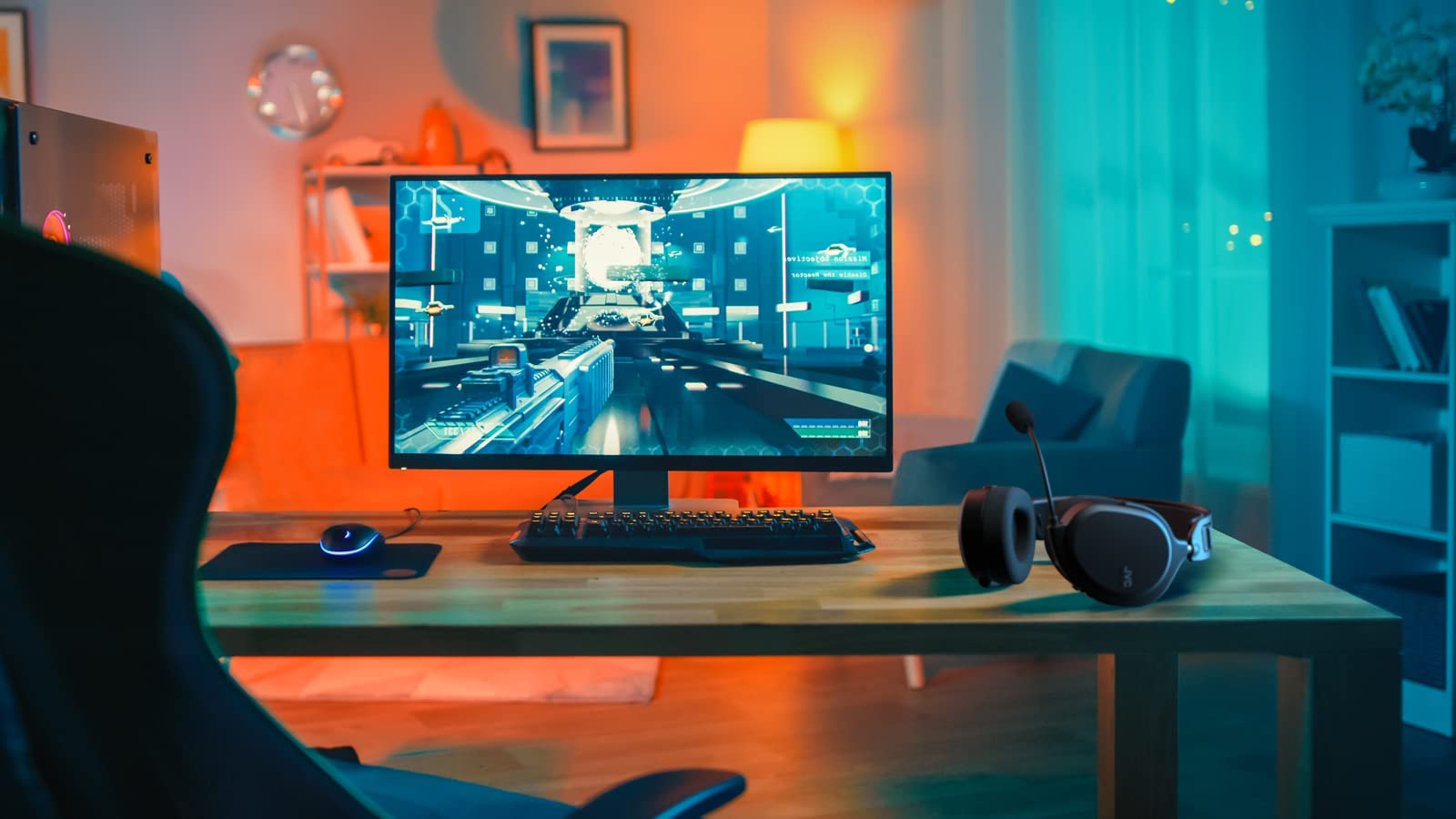 JVC GG-01 Ultra-Lightweight Gaming Headset - 199g Light Design, 40mm Driver Unit, Detachable Microphone & Cable, Crystal Clear Mic for PC, PS4, PS5, Nintendo Switch, Xbox - GG-01-B (Black) - Perfect for Competitive Gaming & Long Sessions