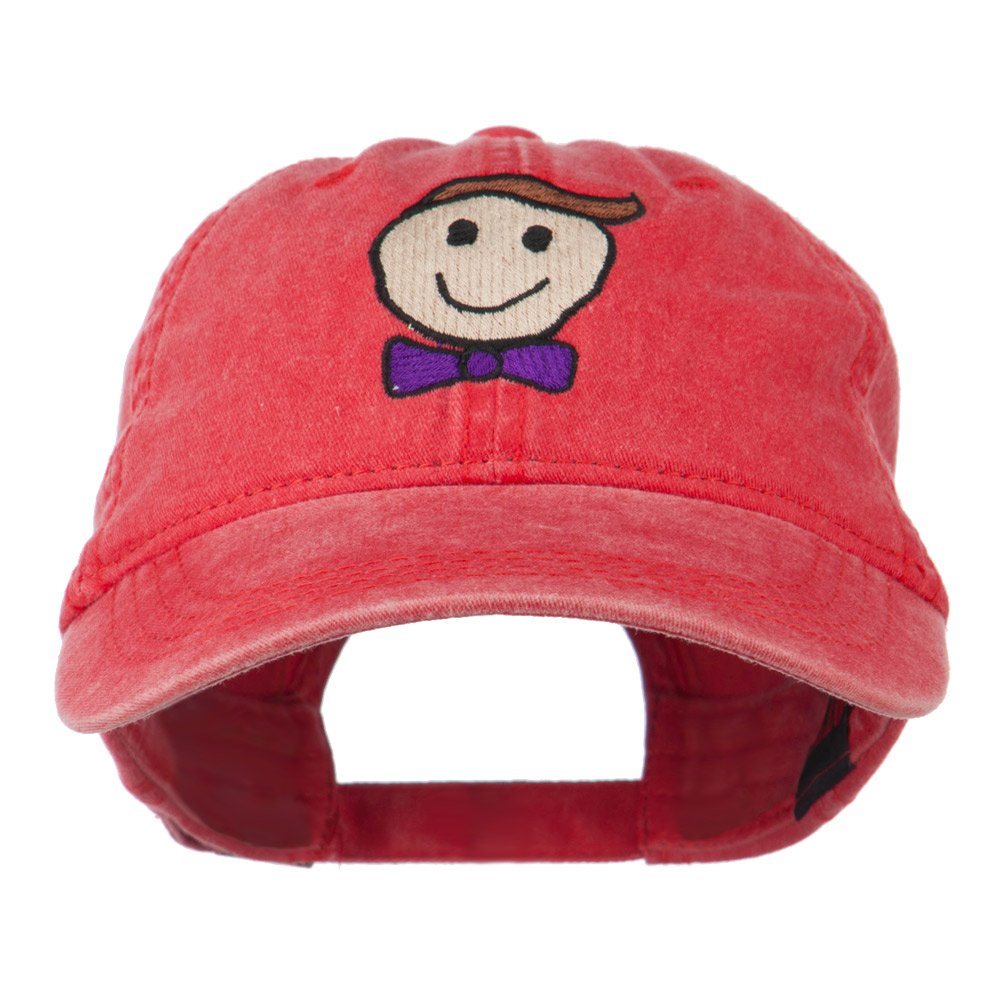 Smile Dad Embroidered Washed Cotton Baseball Cap - Funny Father's Day Gift for Dad, Husband - Perfect for Outdoor Activities, Fishing, Golfing, and Casual Wear