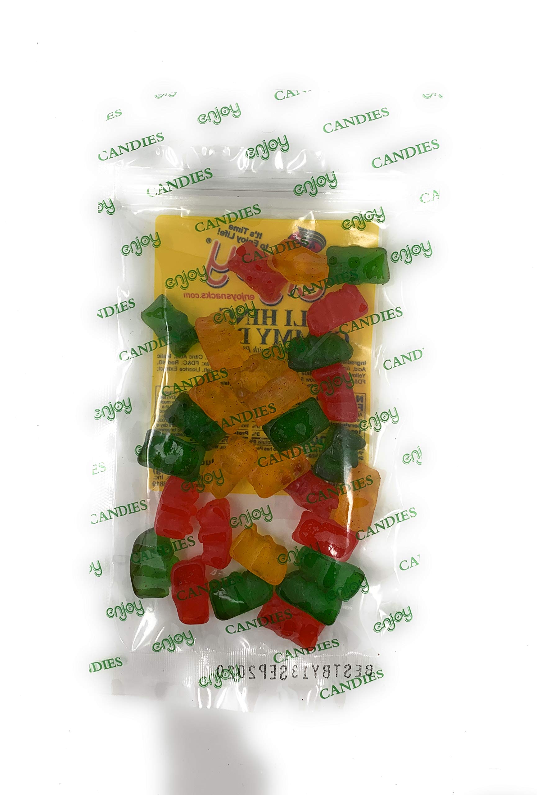 Li Hing Gummy Bears 3oz Bag - Sweet & Sour Hawaiian Snacks - Perfect for Parties, Movie Nights & On-the-Go Treats