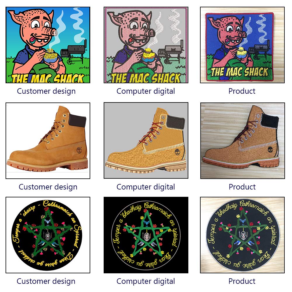 Custom Embroidered Patches for Hats, Bags & Clothes - Personalized Iron On/Sew On Military & Tactical Gear Patches - Perfect for Caps, Backpacks, Uniforms & DIY Fashion Projects