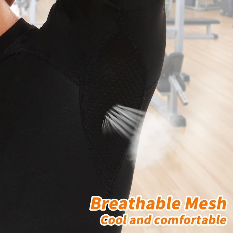 Men's Sauna Shirt - Heat Trapping Workout T-Shirt for Gym & Sweat Training