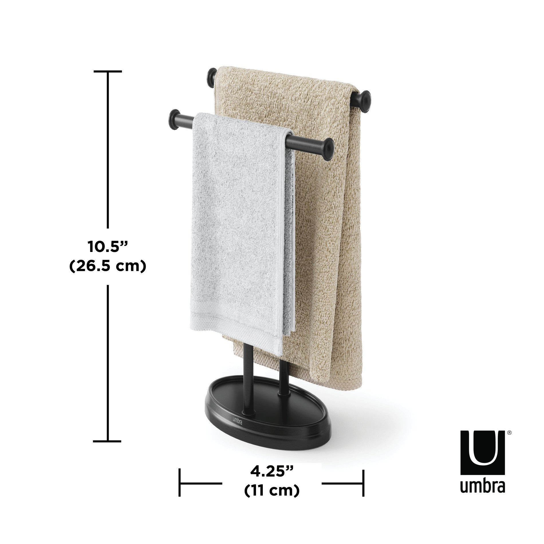 Palm Tree Towel Rack - Rustic Bathroom Decor, Wooden Wall Mounted Towel Holder for Beach House, Spa, or Coastal Style Home Decor - Perfect for Bathrooms, Kitchens, and Pool Areas