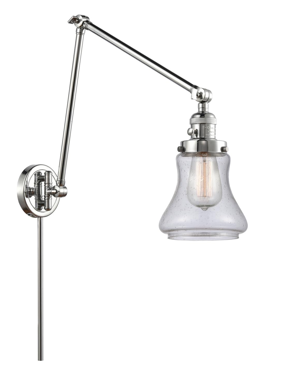 Franklin Restoration Collection 238-PC-G194-LED Adjustable LED Swing Arm Desk Lamp - 238 Pieces, Perfect for Home Office, Study, Reading & Task Lighting