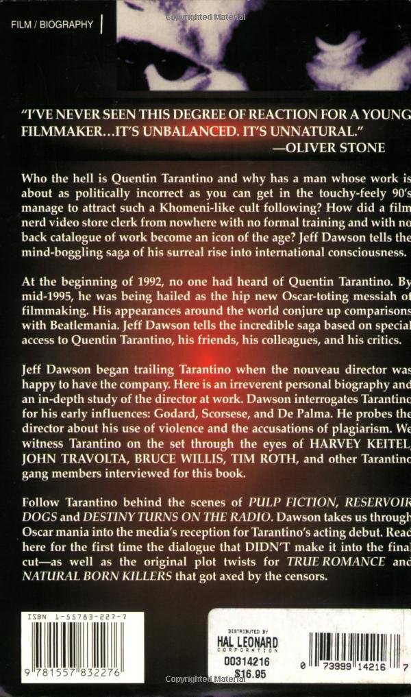 Quentin Tarantino: The Cinema of Cool - Film Director Biography Book by Applause Books | Perfect for Movie Lovers, Film Students & Pop Culture Enthusiasts
