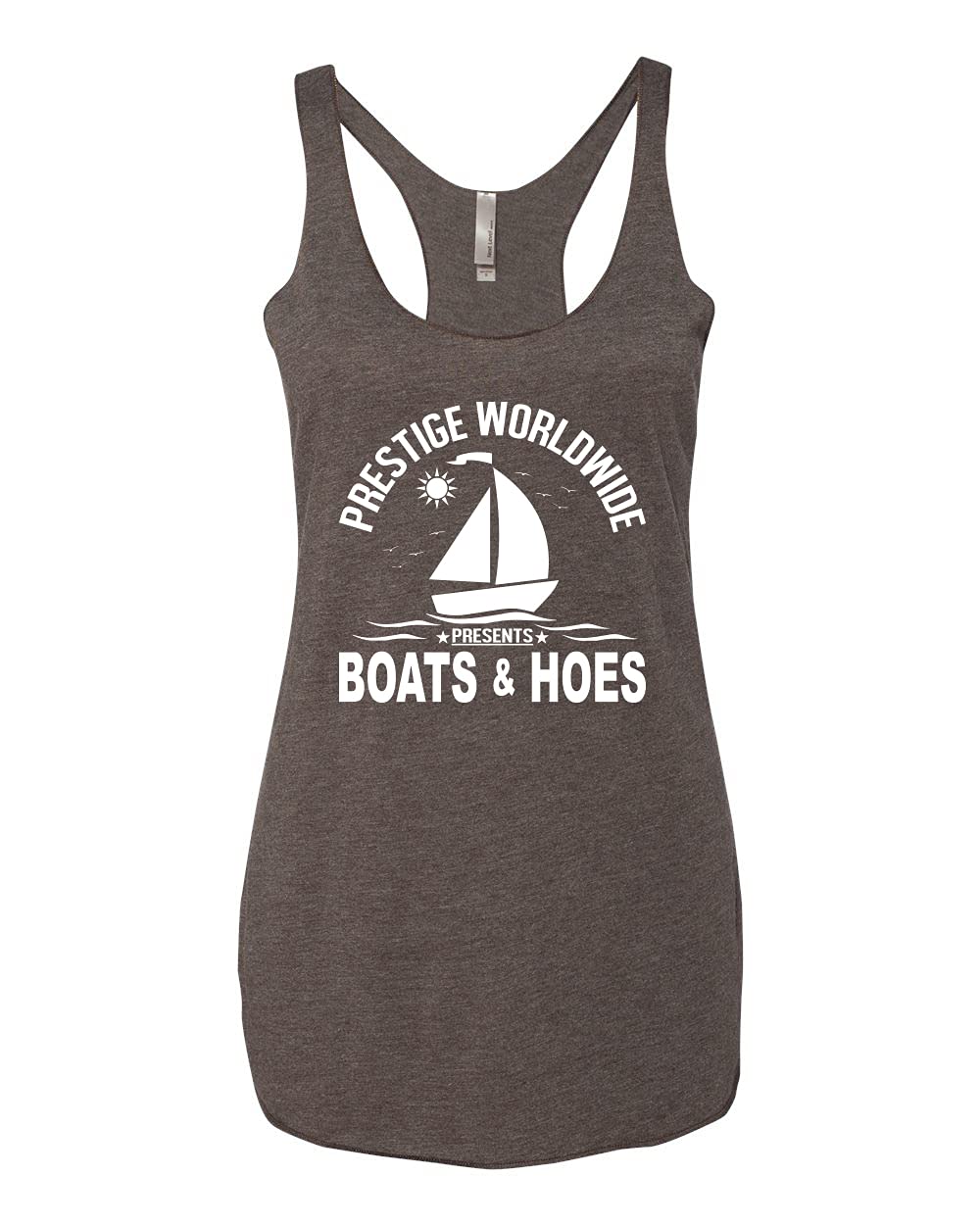 Funny Catalina Wine Mixer Island Pop Culture Tri-Blend Racerback Tank Top - Soft & Comfortable Women's Graphic Tee for Beach, Summer, and Casual Wear